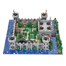 EnWind Série médiévale DIY - Blocs de construction modulaire - Compatible avec larchitecture Lego - Cadeaux pour adultes et 