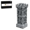 EnWind Modèle château médiéval DIY - Sous-module - Kit de blocs modulaires - Compatible avec larchitecture Lego MOC-131230 H