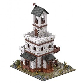 WangSiwe Ensemble de Constructions de Maisons Modulaires, 3947 Pièces Creative Britishle Street View Architecture Building Bl