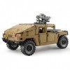 MSEI Technic Véhicule Tout Terrain pour Hummer 3935 pièces 1/8 2.4G Télécommande Voiture Militaire Véhicule Blocs de Construc