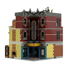 Aetheria Kit de construction architecture de scène de rue - Jazz Club - Kit de modélisation - Jouet pour enfants et adultes -