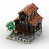 Leicht Idées Pirate de grange MOC-116557 - Série Pirate médiévale - Modèle de collection - Compatible avec Lego Creator 3633