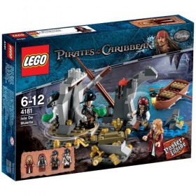 LEGO Pirates des Caraïbes - 4181 - Jeu de Construction - Ile de la Muerte