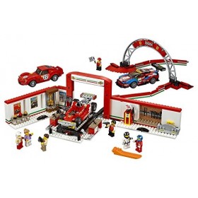 LEGO Speed Champions Ferrari Ultimate Garage 75889 Building Kit 841 Piece 