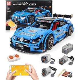 Barm Ensemble de Construction de Voiture Technique pour Voiture de Course Mercedes-Benz AMG C63 DTM, Ensemble de Construction