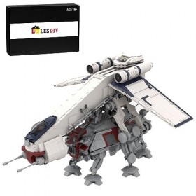KeepDo Technique vaisseau spatial Space Wars, MOC-87849 Sci-Fi Space Wars Kit de modélisation Modèle Destroyer étoilé, 2325 b
