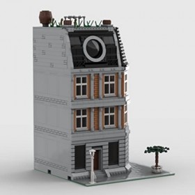 Deleeya Larchitecture moderne de rue MOC-93678 - Créatif et moderne - Ville de rue - Modèle de blocs de construction compati