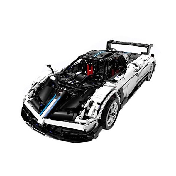 YANYUESHOP 1/8 Technic Car Building Blocks, 3380Pcs MOC Race Car Building Set Collectable Car Compatible avec Lego Technic