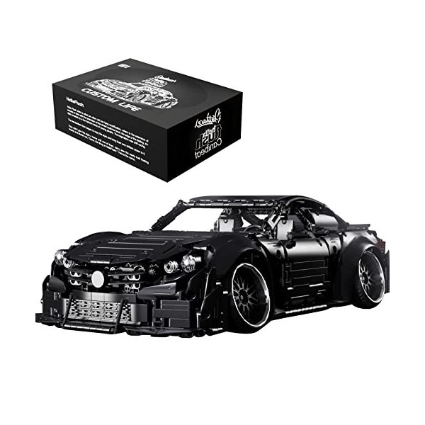 YANYUESHOP 1/8 Technic Car Building Blocks, 3380Pcs MOC Race Car Building Set Collectable Car Compatible avec Lego Technic