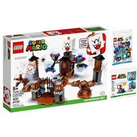 Lego King Boo Haunted Yard 71377, Super Champignon Surprise et Personnage Pack Exclusive Set