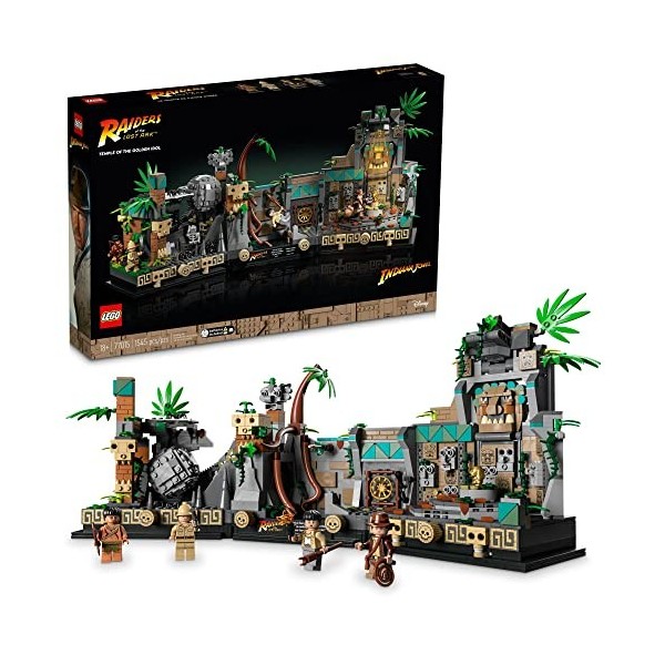 LEGO Indiana Jones 77015 - Temple de lidole dor 1545 pièces 