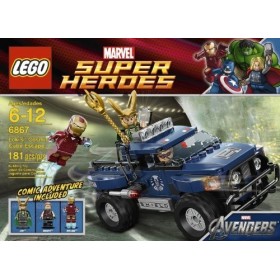 LEGO Lokis Cosmic Cube Escape 6867 MFG Age: 6-12 ans 
