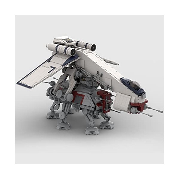 LAIKE Kombi-at-TE + Droopship - MOC-87849 Space Wars - Kit de construction exclusif pour vaisseaux spatiaux de style science-