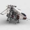 LAIKE Kombi-at-TE + Droopship - MOC-87849 Space Wars - Kit de construction exclusif pour vaisseaux spatiaux de style science-