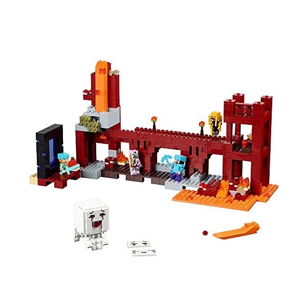 LEGO Minecraft 21122 the Nether Fortress Building Kit