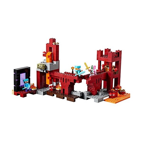 LEGO Minecraft 21122 the Nether Fortress Building Kit