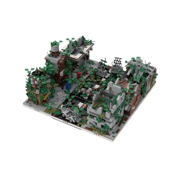 Modulaire Architecture Blocs De Construction 3645pièces MOC Ruined City Nano Micro Blocs De Construction Mini Ensemble De Jou