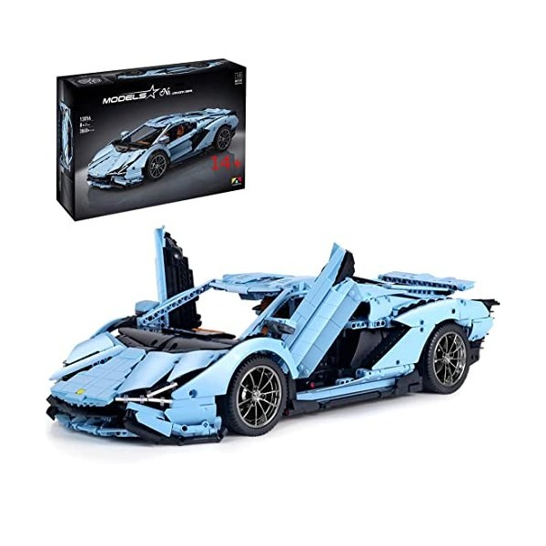 YANYUESHOP Technic Car Building Blocks, 2903pcs MOC Race Car Building Set Collectable Car Compatible avec Lego Technic