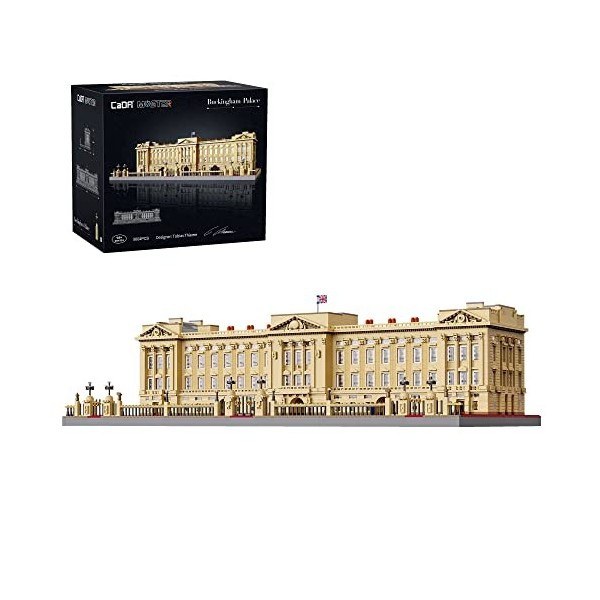 PUREFUN Architecture Buckingham Palace Kit de construction compatible avec LEGO Architecture 21029 - 5604+ pièces - CaDA C615