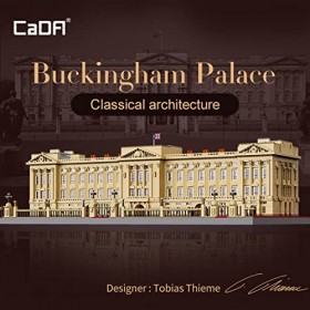 PUREFUN Architecture Buckingham Palace Kit de construction compatible avec LEGO Architecture 21029 - 5604+ pièces - CaDA C615