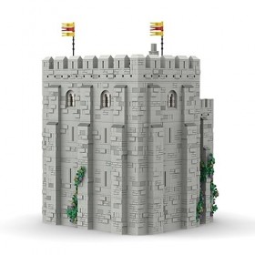 Modulaire Architecture Blocs De Construction 8984pièces MOC Norman Keep Nano Micro Blocs De Construction Mini Ensemble De Jou