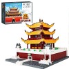 YANYUESHOP Blocs de Construction de Maison - 3086 pièces Vue sur la Rue du château de Himeji Chinois, Ensemble de Constructio