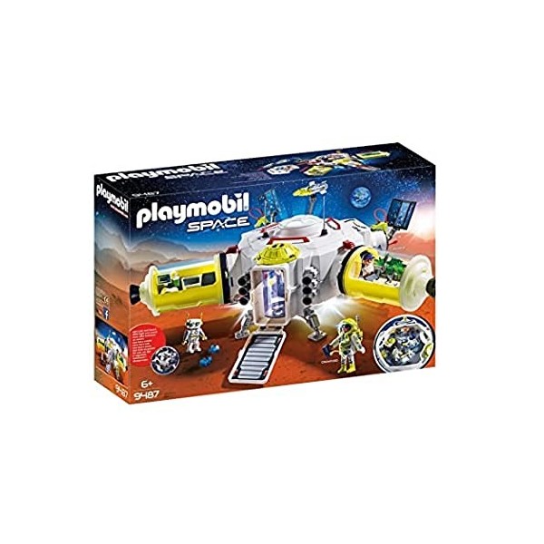 PLAYMOBIL 9487 Station spatiale Mars- - Space- Mission sur Mars espace