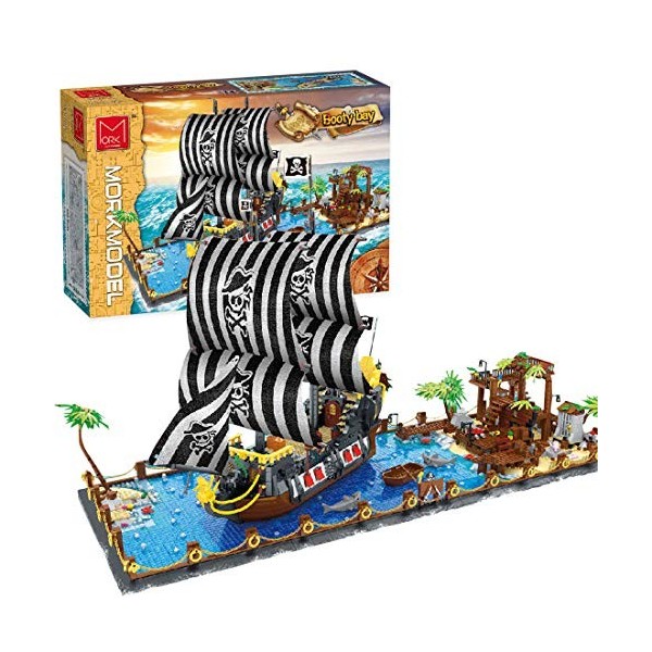 YANYUESHOP Blocs de Construction de Maison - 3452 pièces Vue sur la Rue du Phare de Bord de mer, Ensemble de Construction mod