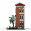 ENDOT City Architecture Blocs, MOC-124268 Galerie dart à Venise, compatible avec Lego, 4242 pièces