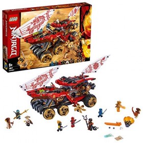 LEGO® -Le Q.G des Ninjas Ninjago Jeux de Construction, 70677, Multicolore