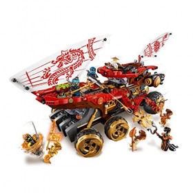 LEGO® -Le Q.G des Ninjas Ninjago Jeux de Construction, 70677, Multicolore