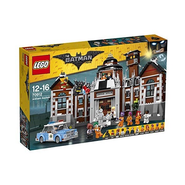 LEGO Batman Movie Arkham Asylum Construction Set 70912