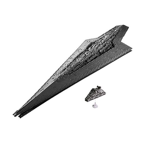 toyshop Technic Maquette Imperial Super Star Destroyer Jeu de Construction - Space Wars Énorme Sci-FI Modèle de Vaisseau Spat