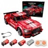 YANYUESHOP 1/10 Technic Car Building Blocks, 2814pcs Voiture de Course télécommandée avec Controllr, Compatible avec Lego Tec