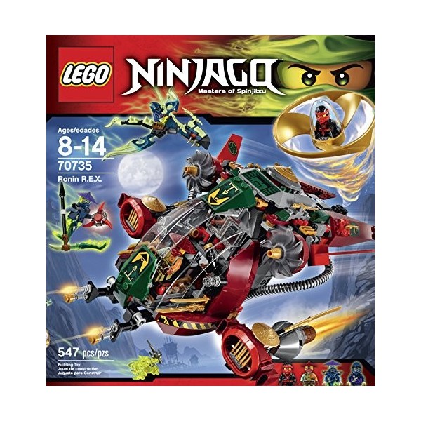 LEGO Ninjago - 70735 - Playthèmes - Jeu de Construction - Le Jet Hybride de Rônin