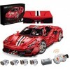 Technique Exclusif Voiture De Course Set De Construction,3187Pcs Avec Télécommande Classique Voiture De Sport Jeux De Constru