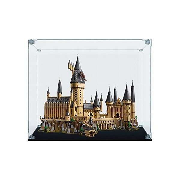 Teca en plexiglas - Arca® | Compatible avec château de Poudlard - Harry Potter Lego 71043 Teca sans fond 