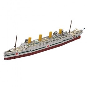 Technik Ensemble De Blocs De Construction 3935Pièces MOC HMHS Britannic 1:325 Nano Micro Blocs De Construction Mini Ensembl