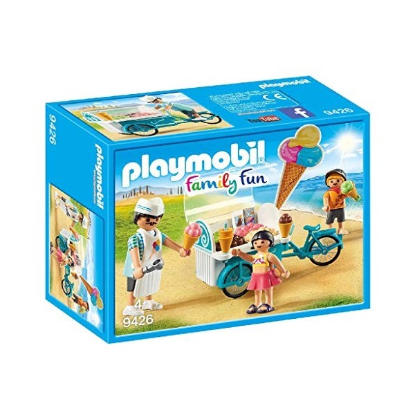 Playmobil - 9426 - Marchand de Glaces et Triporteur Coloré