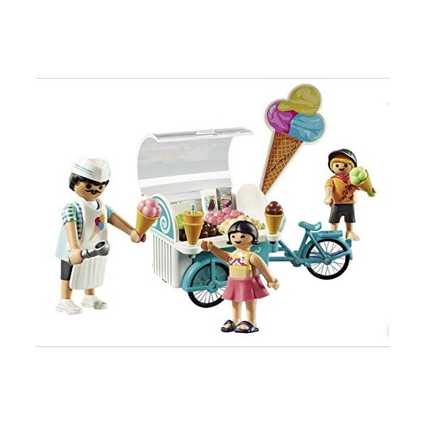 Playmobil - 9426 - Marchand de Glaces et Triporteur Coloré