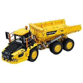 LEGO Technic 6x6 Volvo Articulated Hauler 42114 Building Kit, Volvo Truck Toy Model for Kids Who Love Construction Vehicle 