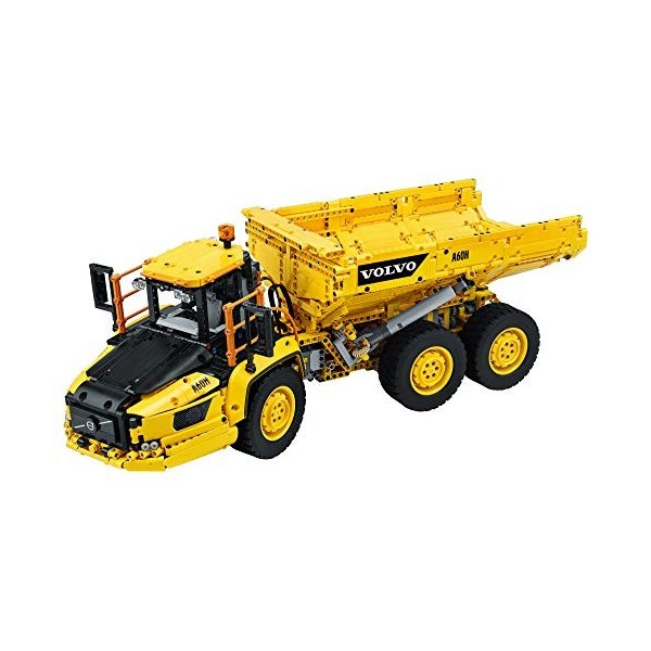 LEGO Technic 6x6 Volvo Articulated Hauler 42114 Building Kit, Volvo Truck Toy Model for Kids Who Love Construction Vehicle 