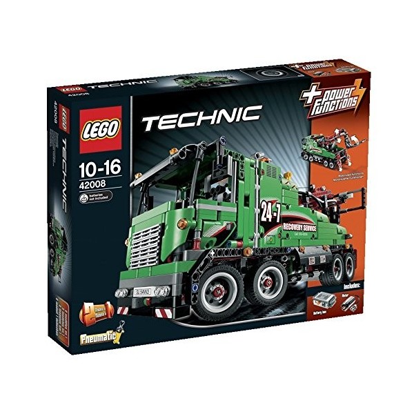 LEGO Technic - 42008 - Jeu de Construction - Le Camion de Service