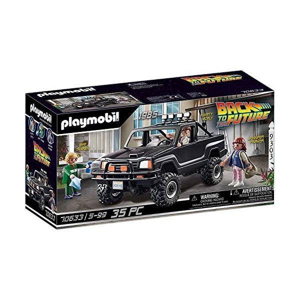 Playmobil Retour vers le futur 70633 Back to the Future Pick up de Marty