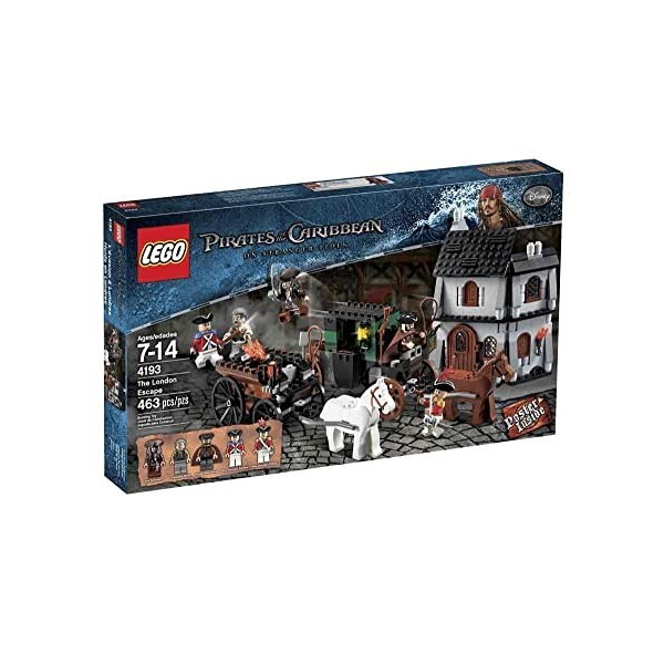 LEGO Pirates of The Caribbean The London léchappement s Jeu de Construction – Jeux de Construction Multicolore, 7 Année 