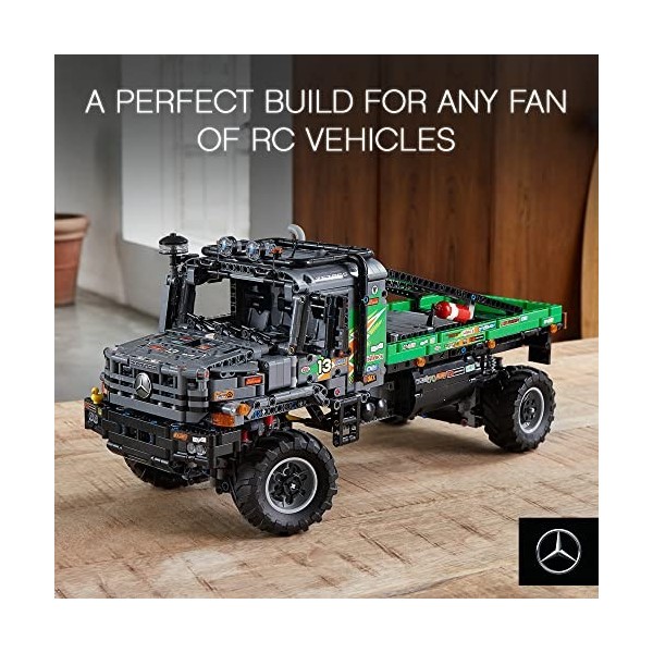 LEGO Technic 4x4 Mercedes-Benz Zetros Trial Truck 42129 Building Kit. Explore A Powerful App-Controlled Toy Truck. New 2021 