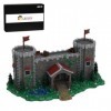 ENDOT Kit de construction médiéval, compatible avec larchitecture Lego, cadeaux éducatifs pour adultes et enfants, 5384 pièc