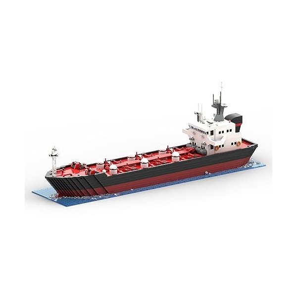YOHOU Kit de construction de navire modèle, pétrolier navire construction blocs ensemble dassemblage créatif ornement cadeau