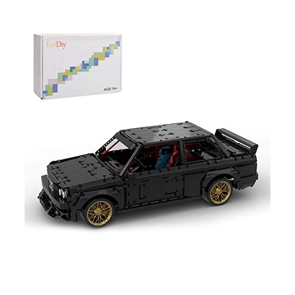Novaray Kit de construction de voiture technique, 2948 pièces, voiture de rallye, modèle technologique, blocs de construction