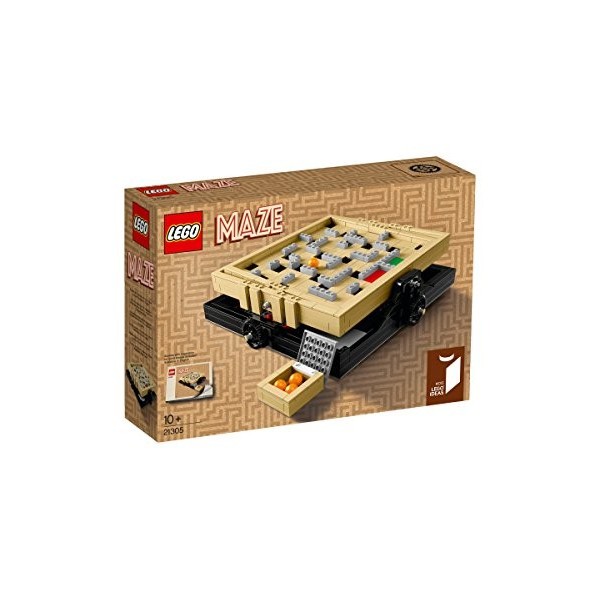 LEGO Ideas Labyrinthe – Jeux de Construction Multicolore, 10 année s , 769 pièce s , Enfant/Fille, 27 cm, 26 cm 